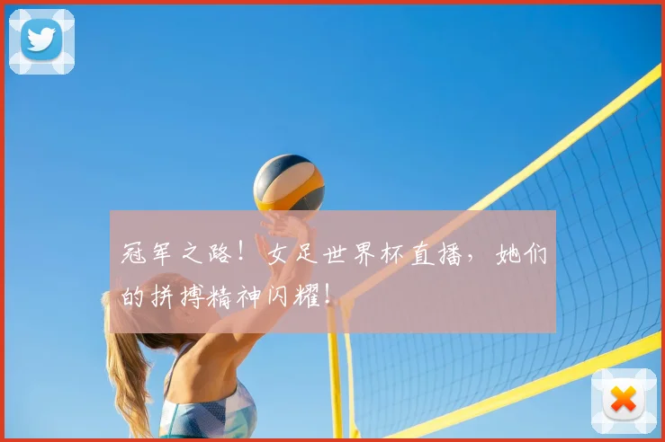 冠军之路!女足世界杯直播,她们的拼搏精神闪耀!